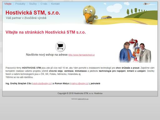 hostivická stm - váš partner v oblasti technologií pro chov drůbeže a prasat. zajistíme kompletní realizaci vašeho projektu.