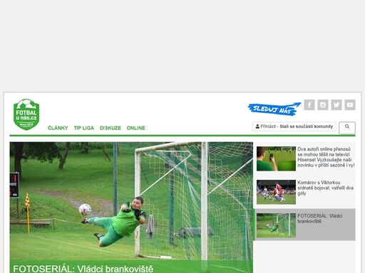 fotbalunas.cz - fotky, tipování, hodnocení, komentáře a mnoho dalšího na nejčtenějším místě českého internetu o amatérském fotbalu.
