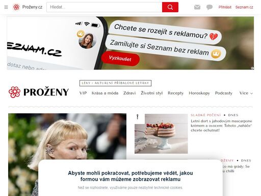 nejnavštěvovanější český ženský internetový magazín. novinky ze světa krásy, módy, sexu, vztahů, zdraví, hubnutí, dětí i celebrit.