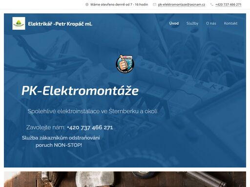 www.pk-elektromontaze.cz