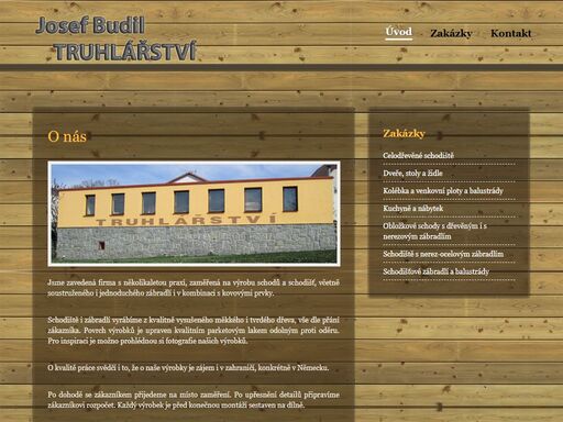 truhlářské práce všeho druhu na míru