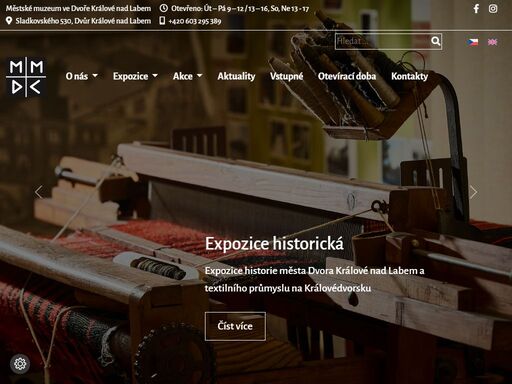 městské muzeum ve dvoře králové nad labem nabízí návštěvníkům tři stálé expozice.