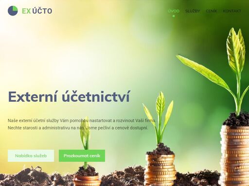 exúčto je vedení účetnictví externě