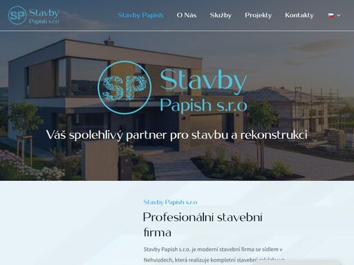 stavby papish s.r.o. je moderní stavební firma, která realizuje kompletní stavební zakázky ve středních čechách, praze a okolí. naší specializací jsou především rekonstrukce a výstavba bytů a domů na klíč, fasády, střechy, hydroizolace ...