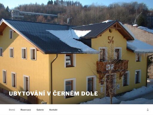 ubytování, penzion, pension, černý důl, lyžování, turistika penzion v centru černého je vhodný pro rodinnou dovolenou, milovníky sjezdového lyžování, běžkaře, cykloturisty, pěší turisty, ale i pro oslavy, srazy apod.
