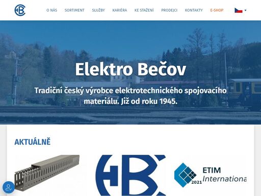 tradiční český výrobce elektrotechnického spojovacího materiálu. již od roku 1945.