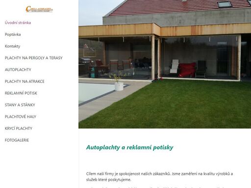 výroba autoplachet a reklamního potisku. boční plachty na pergoly a terasy,přístřešky,plachty na altánky,vozíky,haly,krycí plachty,autoplachty na atrakce,…