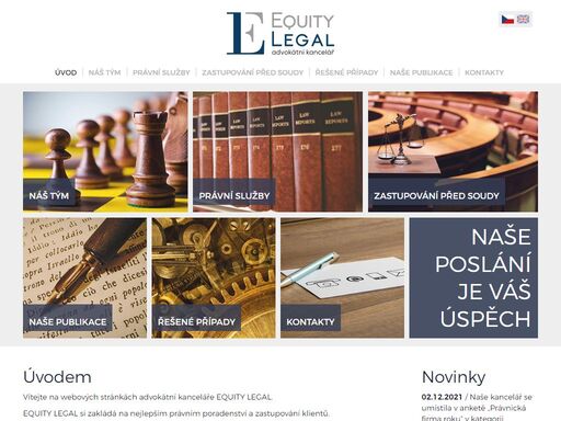 úvodem vítejte na webových stránkách advokátní kanceláře equity legal. equity legal si zakládá na nejlepším právním poradenství a zastupování klientů. zatímco equity vyjadřuje schopnost nalézt a doda... právní služby praha - advokátní kancelář equity legal