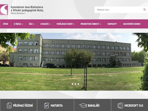 gymnázium jana blahoslava a střední pedagogická škola