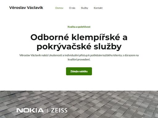 věroslav václavík nabízí zkušenosti a individuální přístup k potřebám každého klienta, s důrazem na kvalitní provedení.