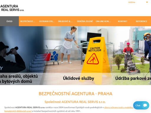 ostraha bytových domů a areálů v praze a středočeském kraji. úklidové služby. údržba parkové zeleně.