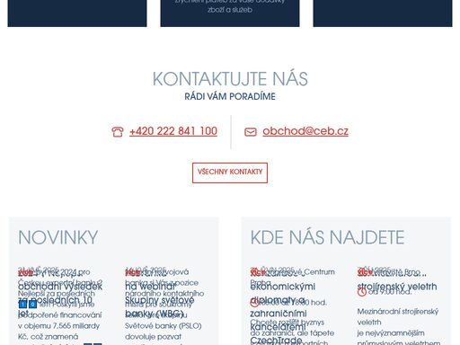 česká exportní banka - řeší očekávání obou stran obchodního vztahu. je vám domácí trh malý? chcete rozšířit odbytové možnosti? chcete lépe využít…