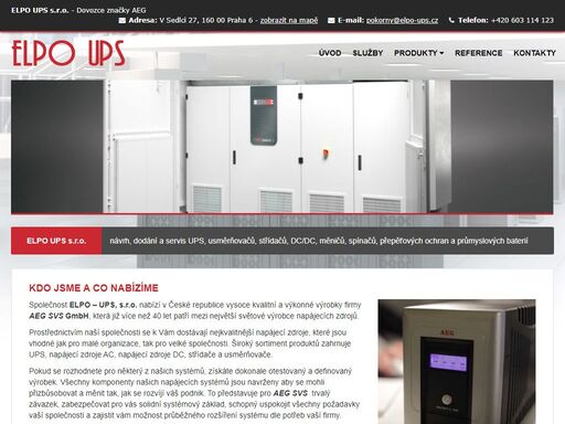 kvalitní napájecí zdroje aeg