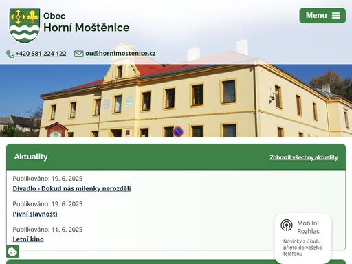obec leží v bezprostřední blízkosti okresního města přerov, na silnici spojující přerov z hulínem a otrokovicemi. v obci žije 1670 obyvatel, kteří bydlí v 590 domech. obec má zpracován a schválen územní plán od roku 1994. 