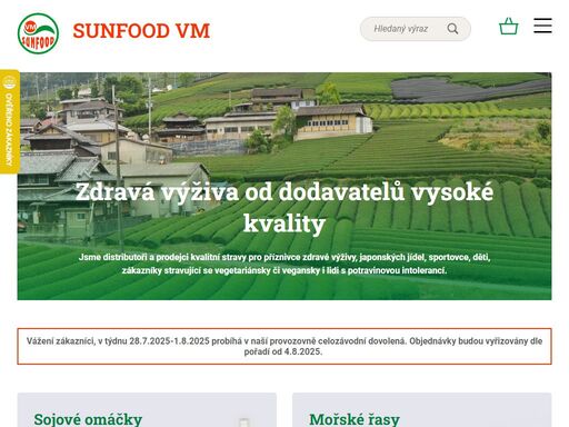 jsme distributoři polotovarů a surovin zdravé výživy. naše produkty nejsou z gmo surovin, převážně se zpracovávaní v kvalitě bio.