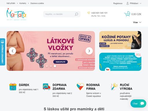 pro děti, maminky a kočárky. zabýváme se výrobou a prodejem doplňků pro děti, maminky a kočárky. pro maminky šijeme v čr odličovací tamponky, kojící a látkové hygienické vložky. naleznete u nás vše potřebné pro přebalování, koupání a plavání. našim cílem je přinášet dětem a maminkám výrobky nejvyšší kvality s ohledem…