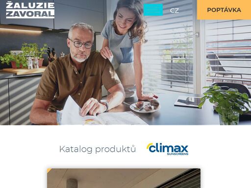 zabýváme se prodejem a poradenstvím v oblasti: žaluzie, rolety, sítě proti hmyzu, markýzy.