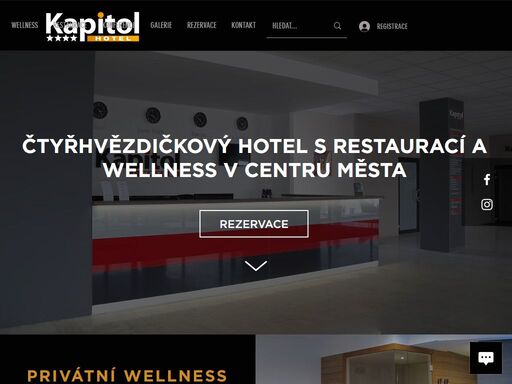 čtyřhvězdičkový hotel s restaurací a wellness v centru města most. hotel kapitol nabízí skvělé služby pro klientelu všeho druhu.