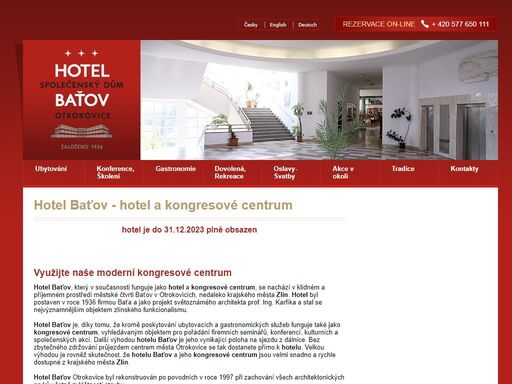 provozujeme kongresové centrum a hotel. nabízíme ubytování v hotelu, gastronomické služby a kongresové centrum vhodné pro pořádání konferencí a školení.