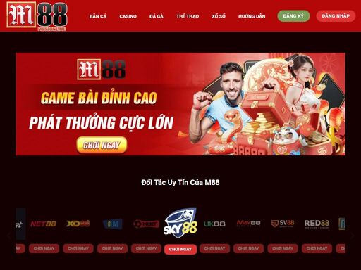 khám phá m88 – nha cái qu?c t? v?i n?n t?ng cá cu?c th? thao, casino tr?c tuy?n, poker va slot game đ?nh cao. giao d?ch nhanh, b?o m?t cao, h? tr? 24/7.