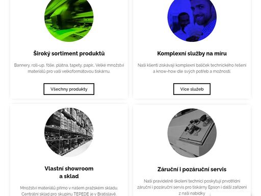 specialista pro velkoformátový tisk. kompletní řešení, služby, know-how, materiály a servis