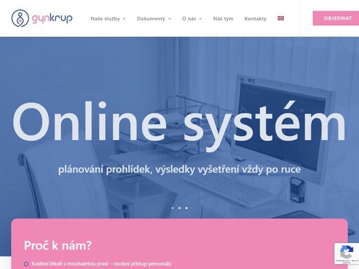 gyn krup, s. r. o., je nestátní zdravotnické zařízení založené v roce 2007, poskytující léčebnou komplexní gynekologicko-porodnickou péči.