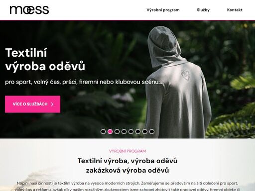 naše firma se převážně zabývá textilní výrobou na kterou se váže výroba reklamních textilií, reklamních předmětů, potisk triček a dalších služeb.