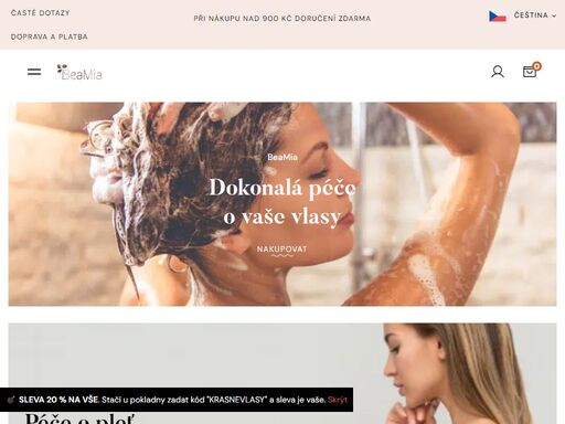 malá rodinná firma, specializující se na výrobu prémiových produktů pomáhajících v boji proti vypadávání a lámavosti vlasů, suché a mastné pleti.