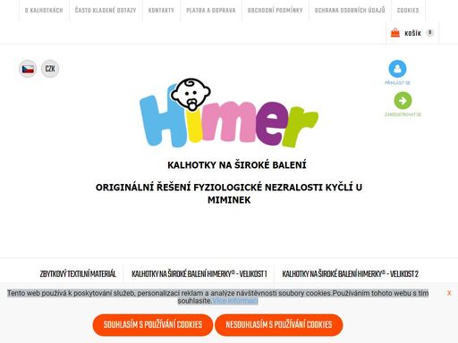 ortopedické abdukční kalhotky na široké balení-himerky