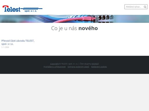 telefonie přes digitální pobočkové ústředny, docházkové systémy, služby v oblasti sítí a kabeláže, pronájem datových okruhů, připojení k internetu (symetrické i asymetrické) prostřednictvím avonet, s.r.o.
    
