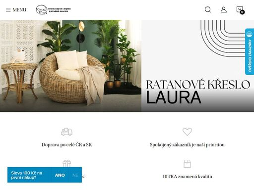 jsme přímí výrobci ratanového nábytku zn. hitra. pro čr vyrábíme dlouhých 25 let v indonéské továrně na ostrově jáva. naše širokospektrá kolekce nabízí mnoho variací jak v nápletech tak i tvarech. veškeré zboží zn. hitra je vyráběno ručně, z kvalitních materiálů a v dlouhodobé kolekci. navštivte nás na prodejně o…