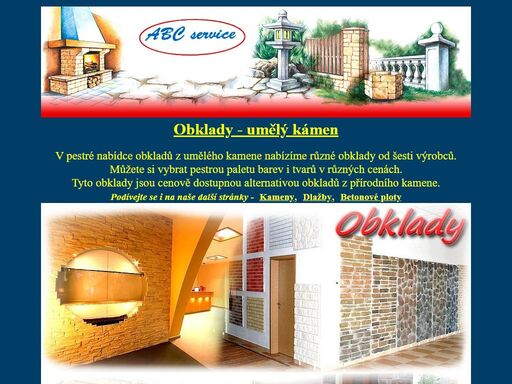 obklady, obklady z umělého kamene, obklady z přírodního kamene, obklad