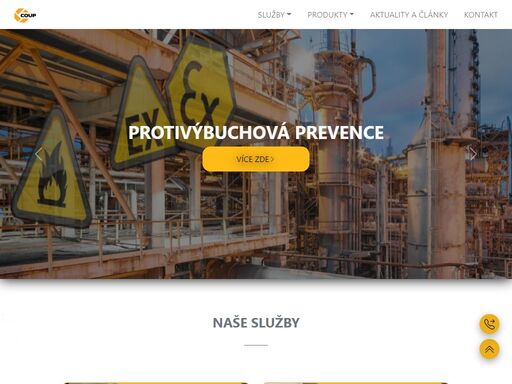 poskytujeme komplexní služby v oblasti snížení rizik výbuchu průmyslových zařízení včetně služeb naší ex laboratoře a prodeje produktů do prostoru s nebezpečím výbuchu.