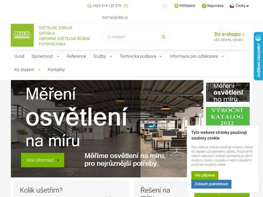 - velkoobchodní a maloobchodní prodej osvětlovací techniky. v této souvislosti provádíme výpočty osvětlovacích soustav a poradenství.
- výroba zářivkových a led svítidel a výroba led světelných…