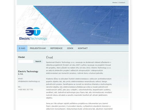 projektování silnoproudé, slaboproudé elektroinstalace