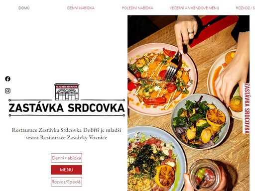 restaurace zastávka srdcovka se nachází ve městě dobříš. jedná se o moderní kuchyni, která svým hostům nabízí příjemnou atmosféru, milou obsluhu a gastro zážitek. zastávka srdcovka je mladší sestou zastávky voznice, kde najdete nejlepší burgery v okolí.