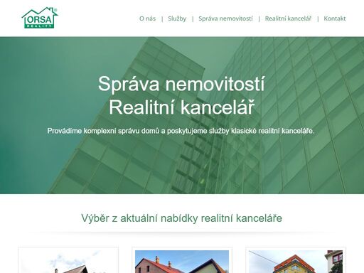 orsa, s.r.o. - správa nemovitostí a realitní kancelář