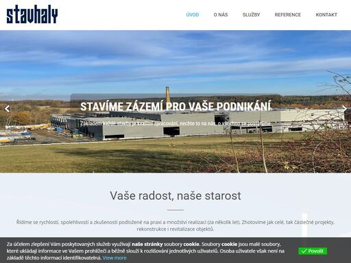 stavhaly jsou nejlepší řešení stavby vaší haly a konstrukcí