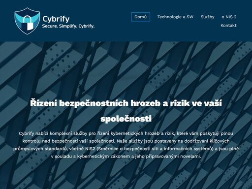 nabízíme komplexní služby pro řízení kybernetických hrozeb a rizik, které vám poskytují plnou kontrolu nad bezpečností vaší společnosti.