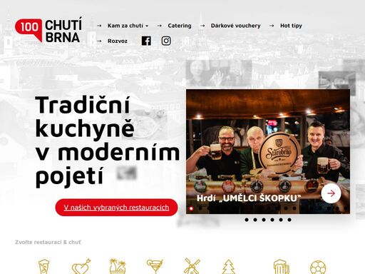 brno má 100 chutí, najdete tu svoji?