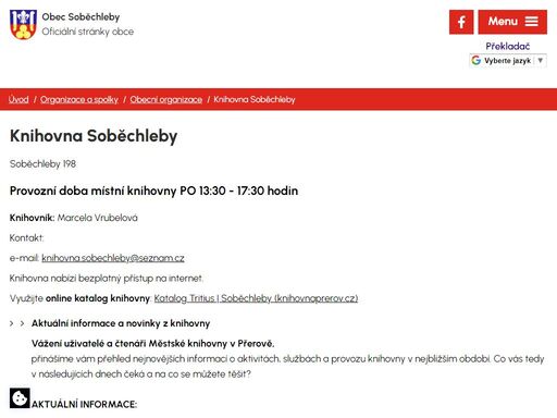 obec soběchleby se nachází v okrese přerov, kraj olomoucký.