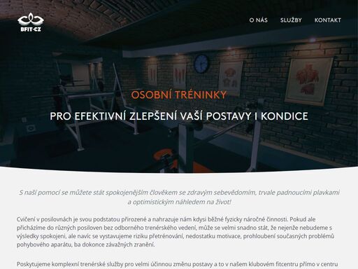 komplexní služby v oblasti fitness a formování postavy