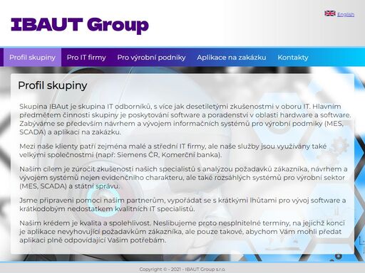 vývoj software pro výrobní a it podniky a software na zakázku.