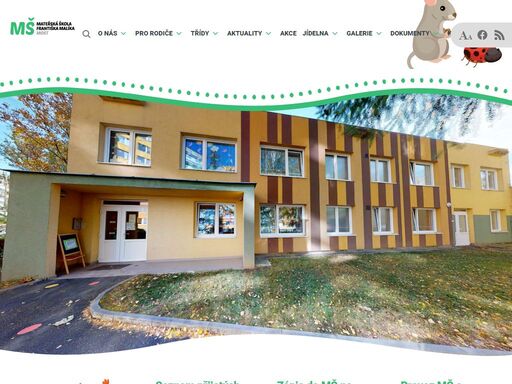 oficiální webové stránky mš františka malíka v mostě. najdete tu aktuální informace a sdělení pro rodiče.