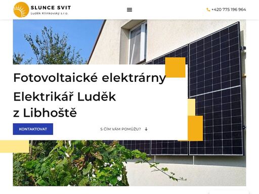 poctivý elektrikář a kvalifikovaný elektromontér fotovoltaických systémů z libhoště. nabízím profesionální pomoc s instalací fotovoltaických elektráren a úpravou odběrných míst pro maximální úsporu energie.