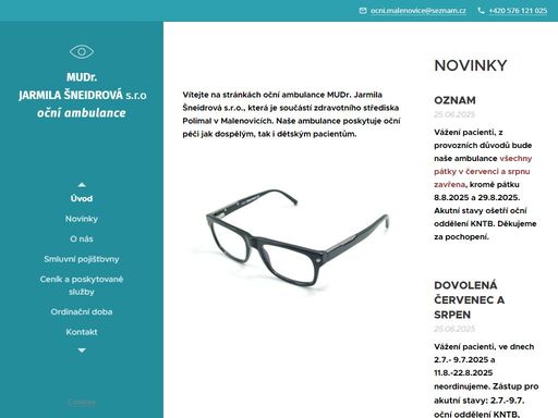 www.ocnimalenovice.cz