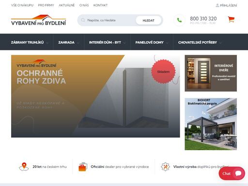 e-shop s vybavením pro dům, byt a zahradu. nabízíme široký sortiment zahradního nábytku, vybavení a krycích platech a sítí.