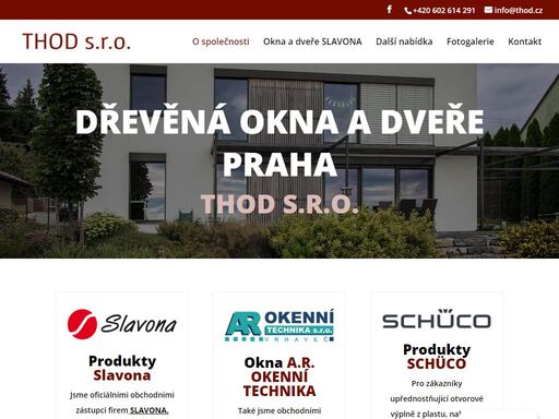 chcete kvalitní česká okna vhodná i do nízkoenergetického domu? podívejte se na stránky thod s.r.o. nabízíme okna dřevohliníková, plastová a dveře včetně montáže a servisu.