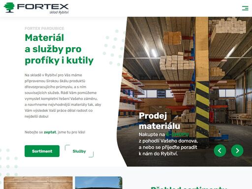 firma fortex, jakožto prodejce materiálu pro dřevozpracující průmysl, působí na tuzemském trhu již více než 15 let.