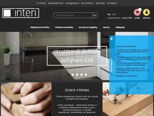 nábytková a kuchyňská dvířka, nábytek na míru, kuchyně, truhlařský materiál, fóliovaná a lakovaná dviřka, dřevěnna a dýhovaná dviřka, spárovky a biodesky